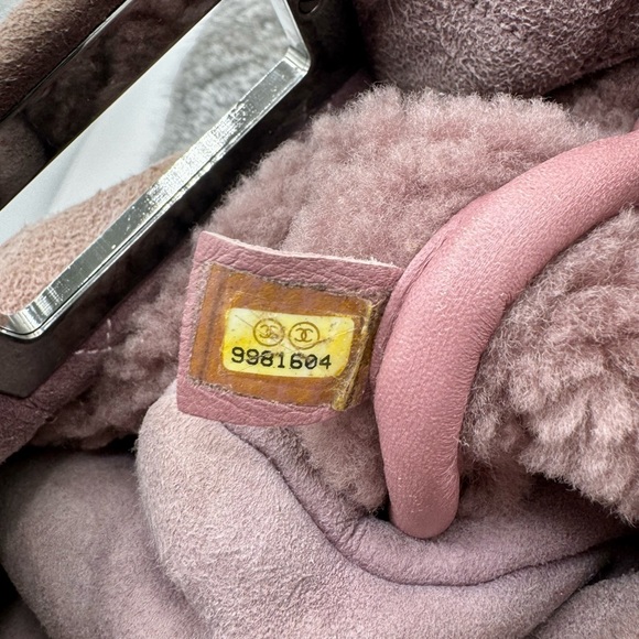 CHANEL Shearling Quilted Mademoiselle Tote - Picture 6 of 15